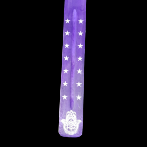 Hamsa with star purple